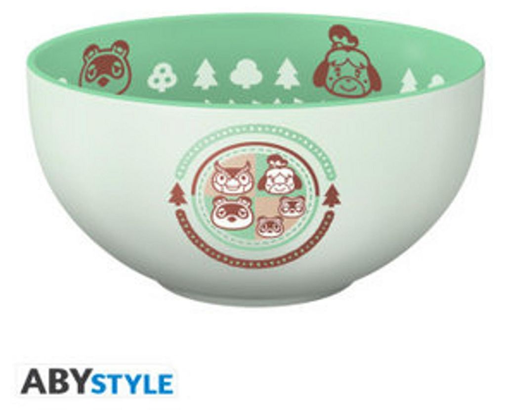 ANIMAL CROSSING - Bowl - 600 ml - "Characters" - Cardboard box