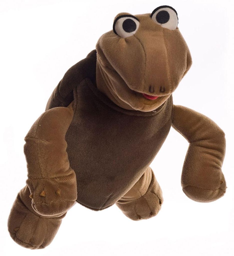 Living Puppets Kl. Sammy Schildkröte Handpuppe Produktbild 
