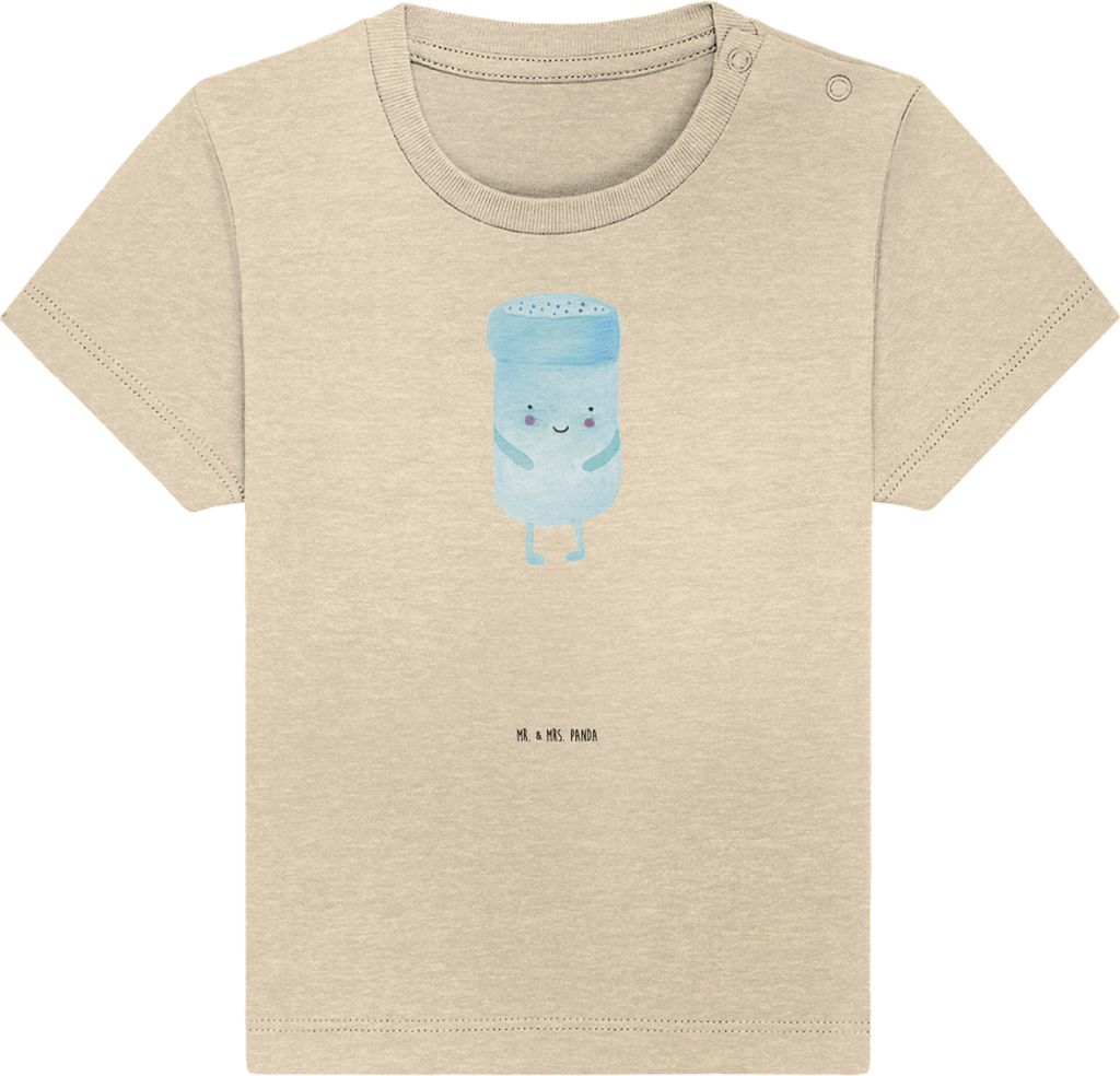 Mr. & Mrs. Panda T-Shirt Beste Freunde Salz 0. - 6. Monat - Natural Raw - Geschenk, Babyshirt, Fehlende Keywords, Baby, Lustige Sprüche, Kinder To...