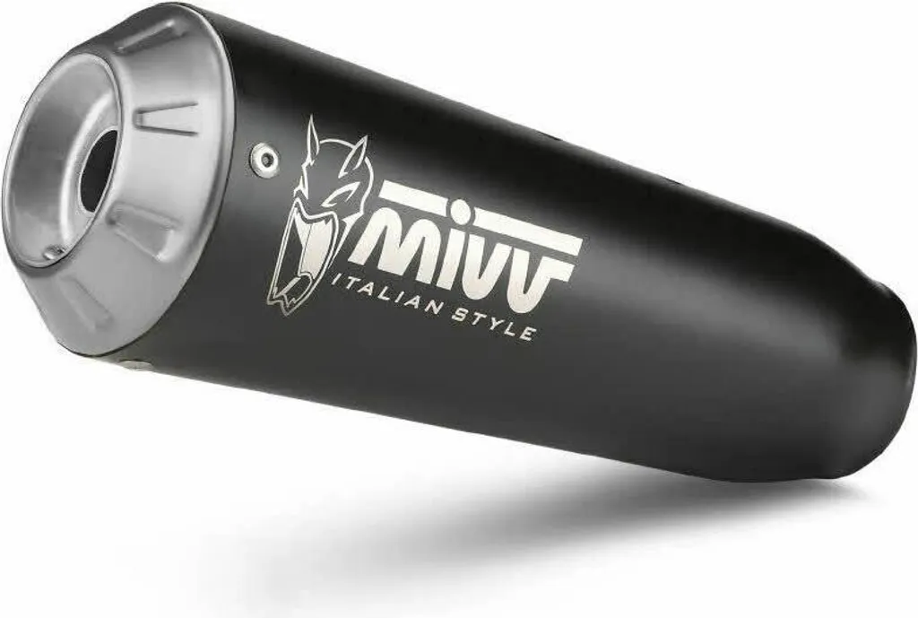 Pot Échappement MIVV X-M1 Inox Noir Homologué Zontes ZT 350 GK