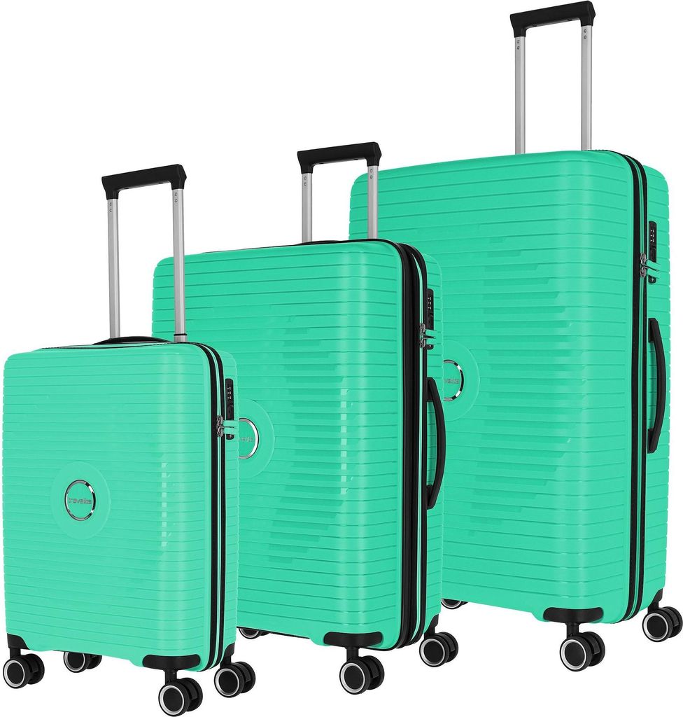 Travelite ORBITA 4w L/M/S Trolley Set Grün 076940-80 Produktbild 