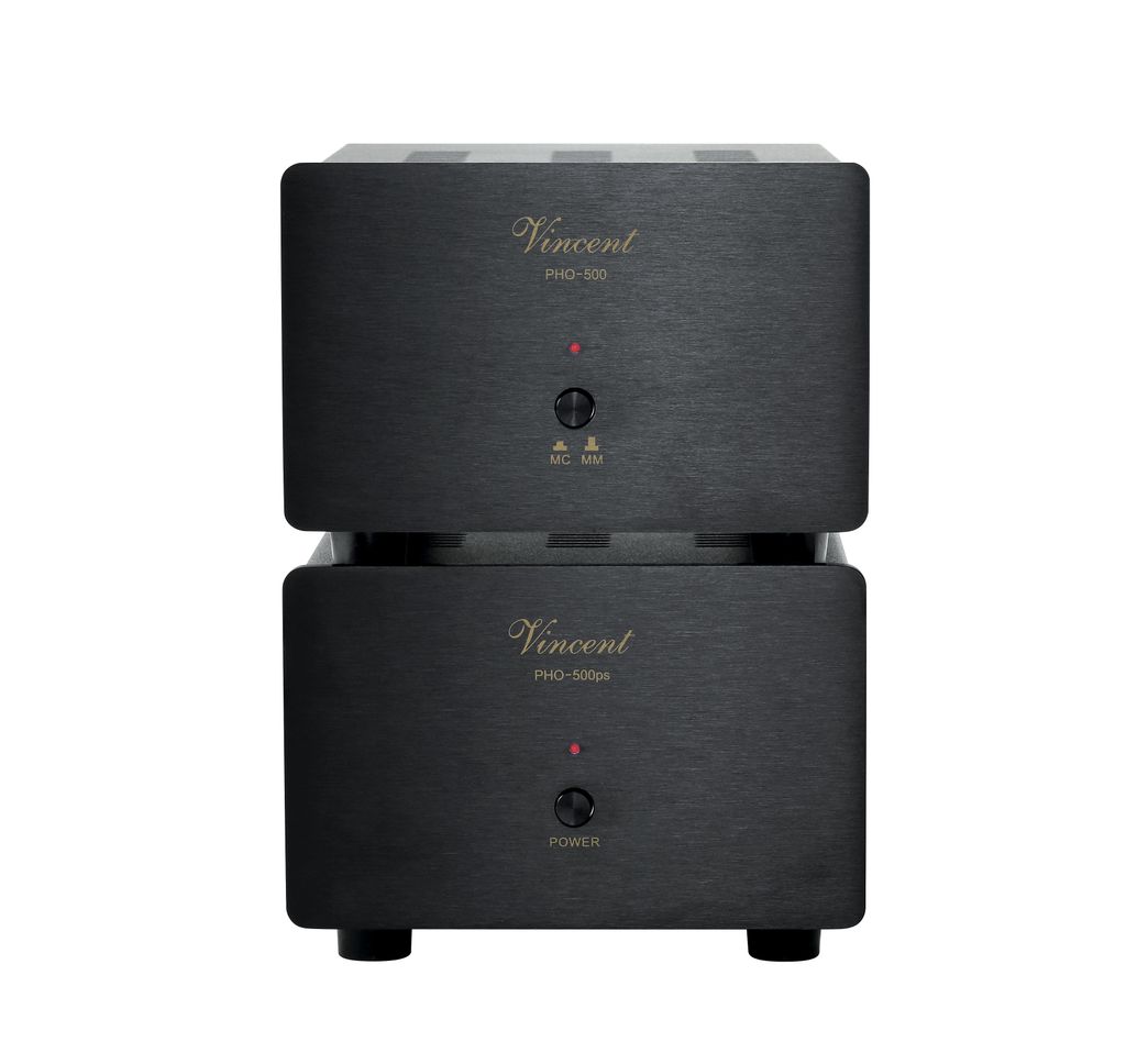 Vincent PHO-500 Phonovorverstärker MM/MC schwarz Produktbild 