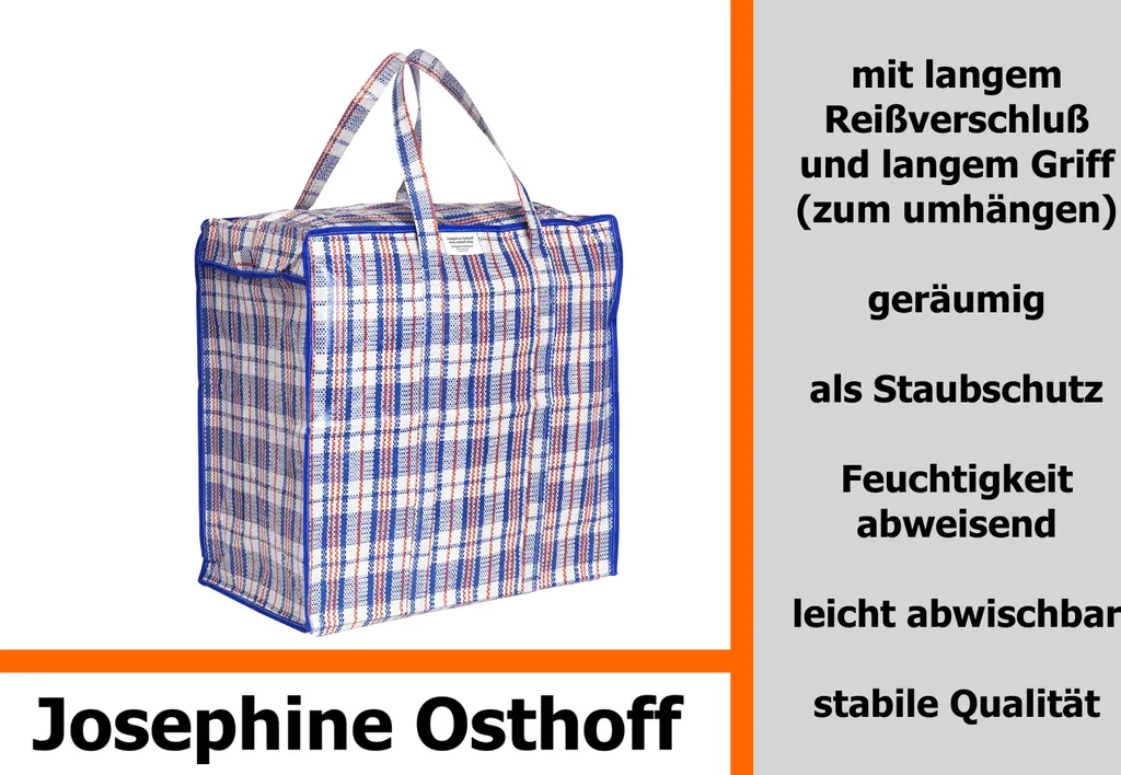 Sac à Linge Grande Capacité Imperméable avec Fermeture à Glissière - 2