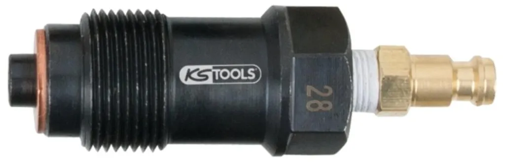 Extraire un injecteur grippé avec l'adaptateur M24x1,5 KS TOOLS 150.3684