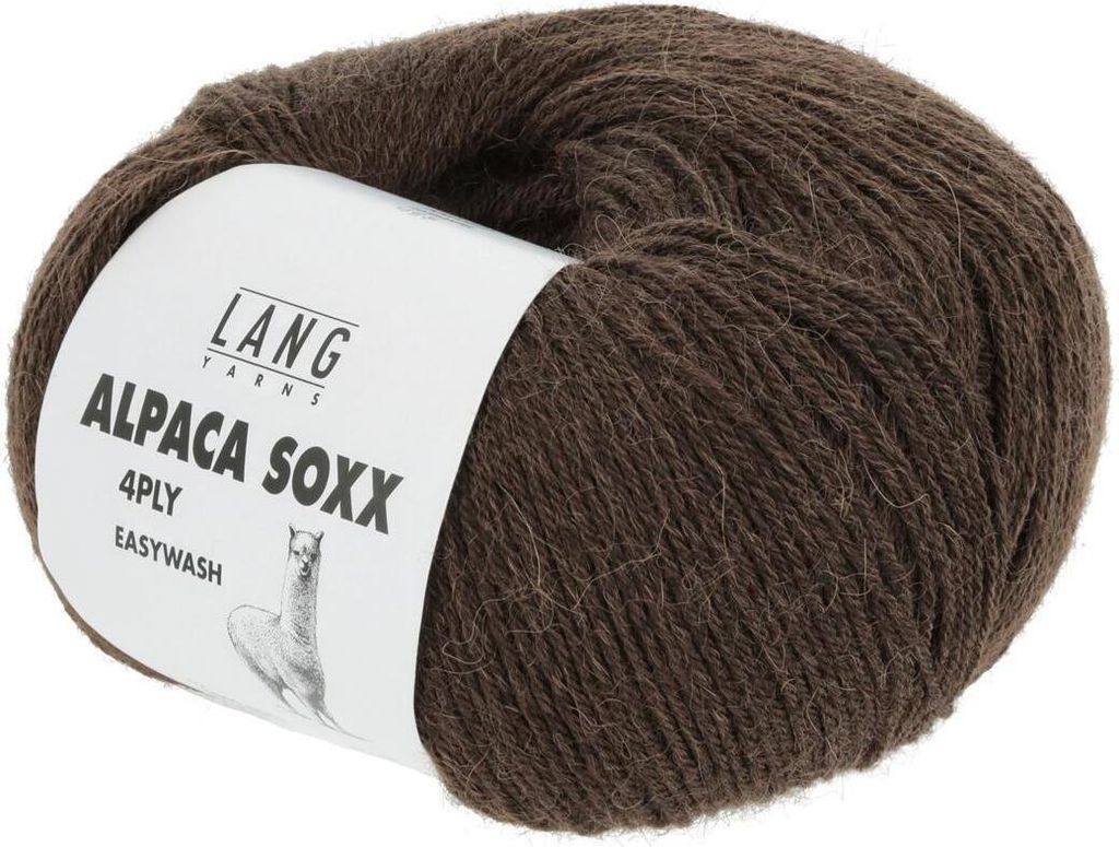 Lang Yarns - Alpaca Soxx 4-fach/4-PLY 0067 braun