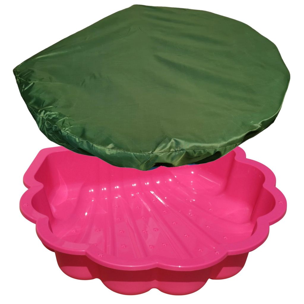 Sand- & Wassermuschel pink Sterne 86x77 cm mit Abdeckung Produktbild 