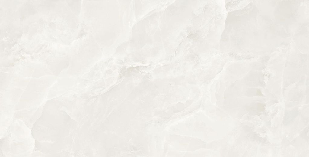 Mexen Valga Bianco glasiertes, rektifiziertes Feinsteinzeug G1, Boden- und Wandfliese 120 x 60 cm, glänzend - TL122-120-060-01