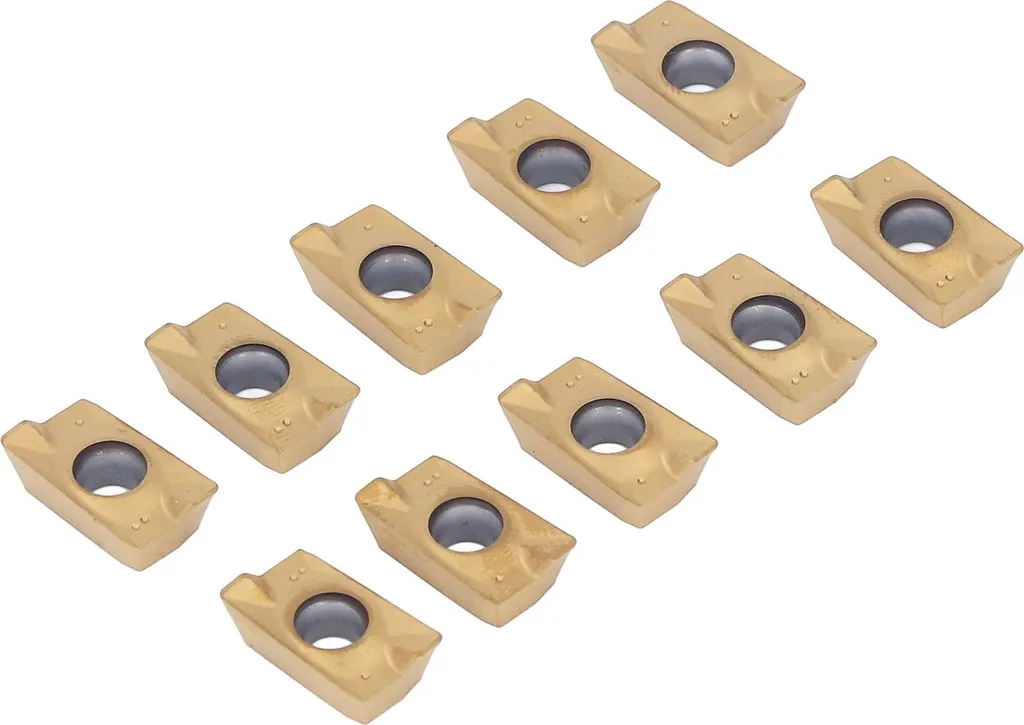Plaquette carbure APMT1604PDER haute résistance CT T400 pour inox et acier