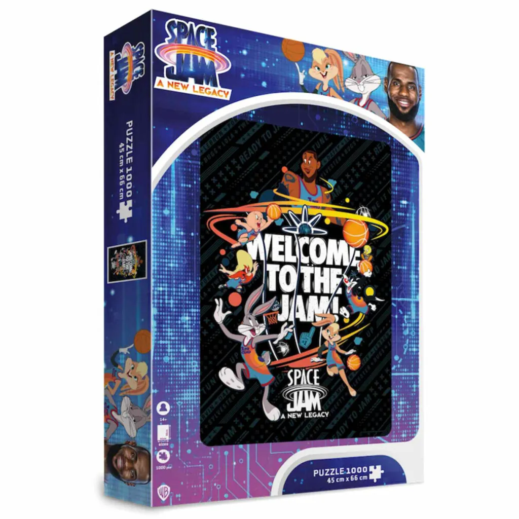 Puzzle 1000 pièces Space Jam 2 SD Toys Welcome to the Jam officiel