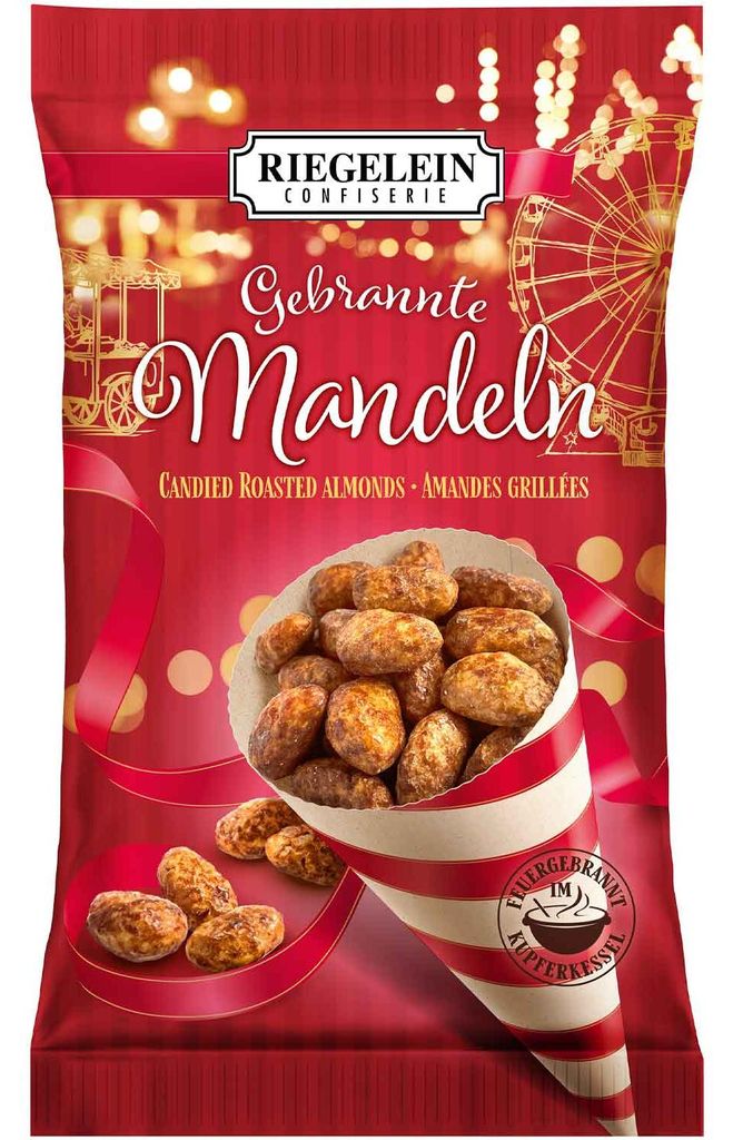 Riegelein Gebrannte Mandeln 125g Produktbild 