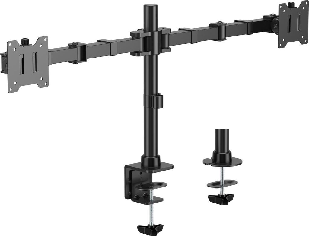 VDD - Schwerlast-Monitorarm - max. 20 kg - max. 49 Zoll - 2 Monitore