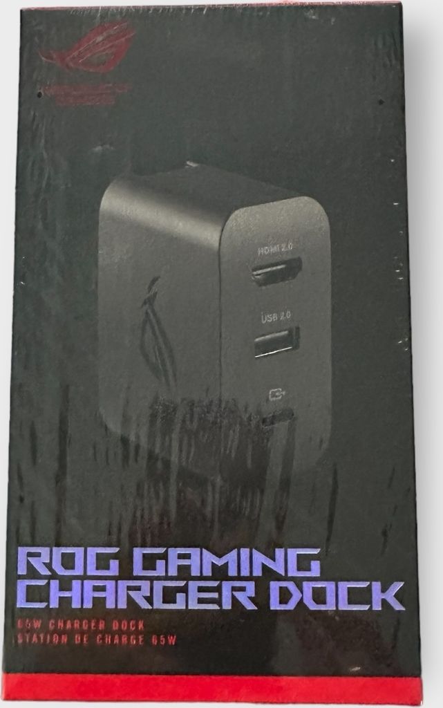ASUS ROG Ally Charger Dock, Ladeadapter, Schwarz Produktbild 