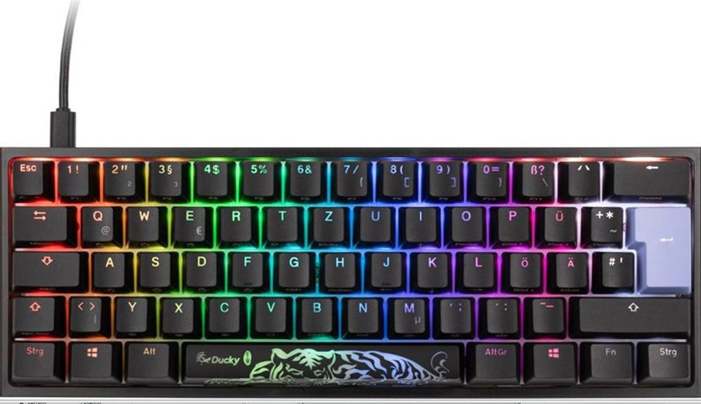Ducky One 2 Pro Mini Gaming Tastatur, RGB LED