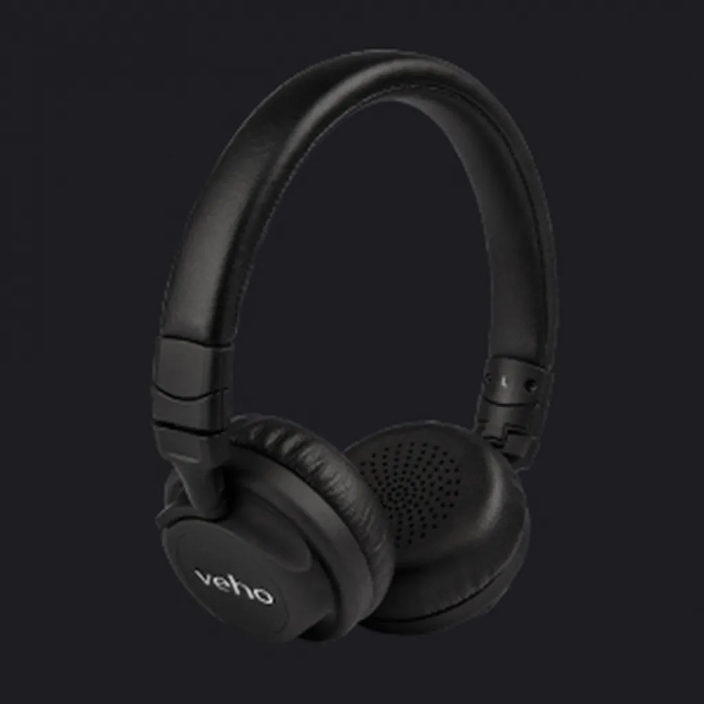 Casque audio Veho Z4 à haut-parleurs 50mm et isolation passive