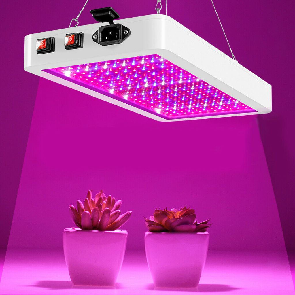 Vollspektrum 300W LED Pflanzenleuchte Grow Pflanzenlampe Wachstumslamp Pflanzen 