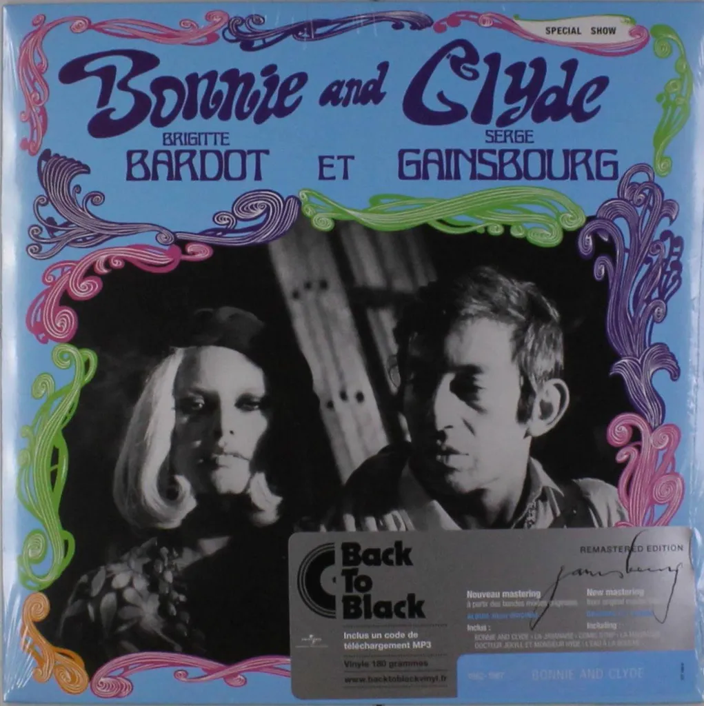 33 tours Bonnie And Clyde Gainsbourg vinyle pour platine de salon