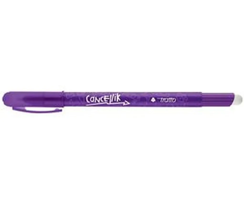 Tratto Cancellik Violet Stylo Feutre Gomme Stylo Bille Effaçable 1 pc