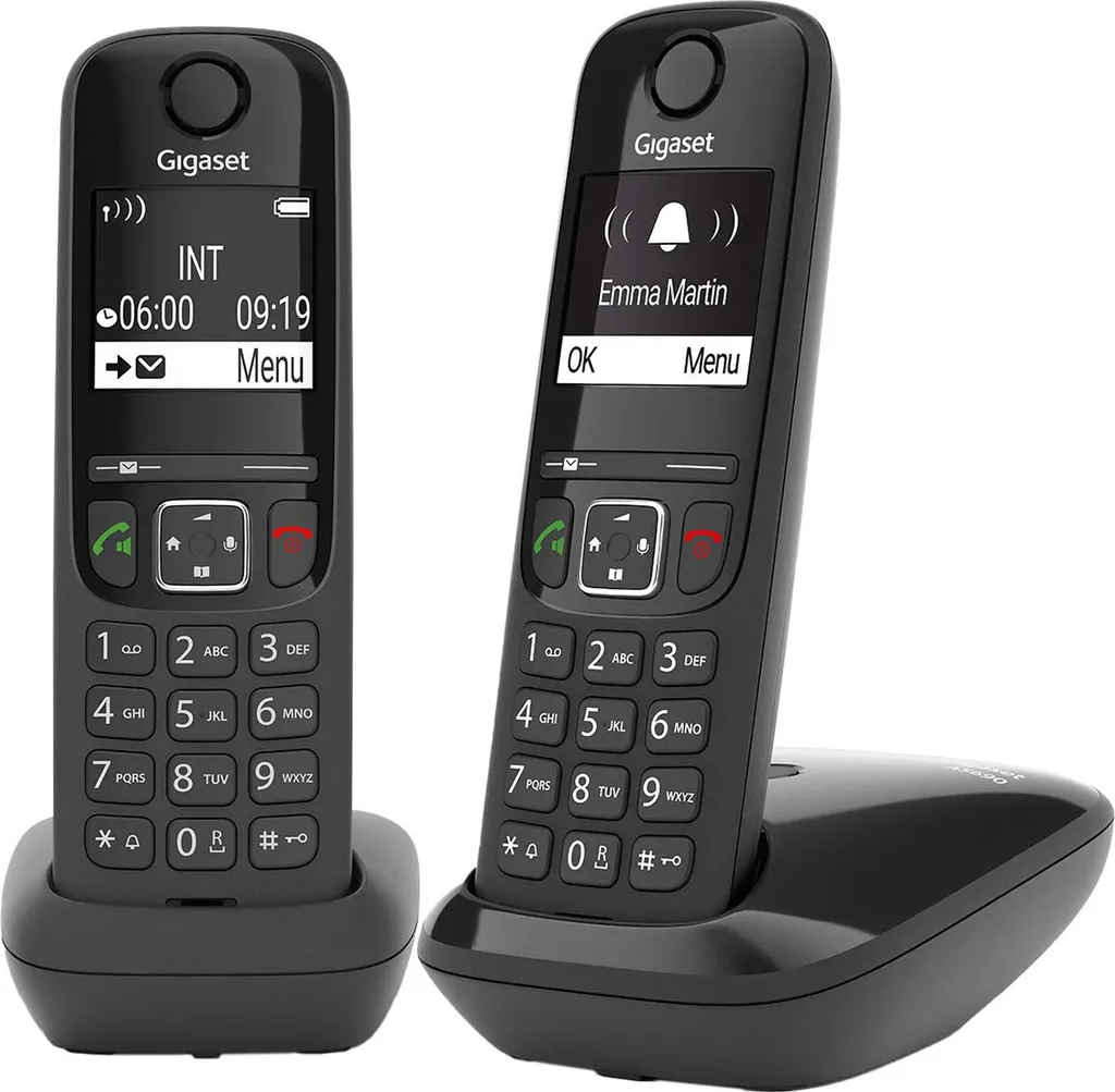 Gigaset AS690 Duo : Fini les Appels Indésirables avec le Filtrage DECT