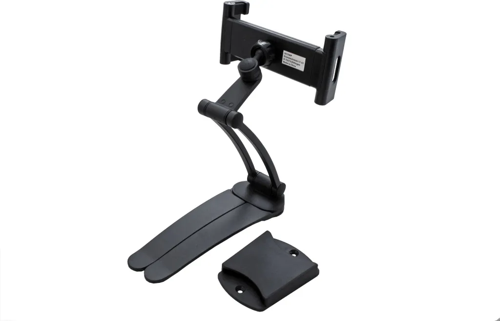 Value 17.99.1192 Support Tablette en Acier Noir - Design Ergonomique - 19