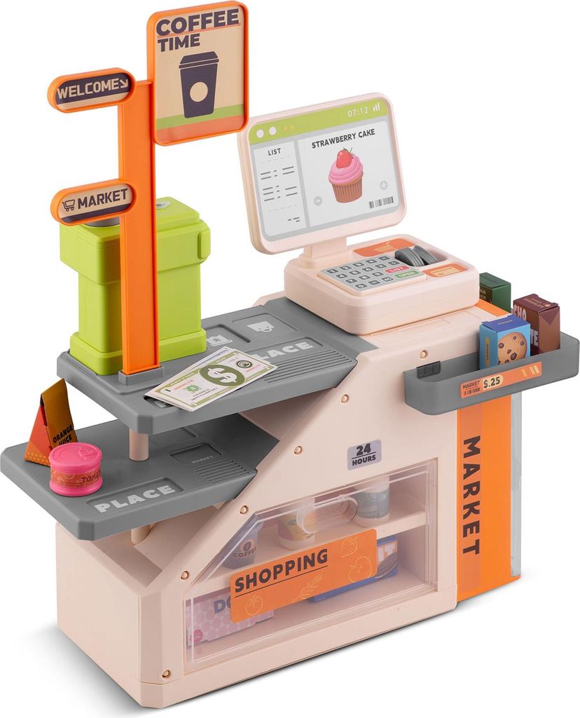 Caja registradora de juguete interactiva RK-822 de Ricokids Imagen del producto 