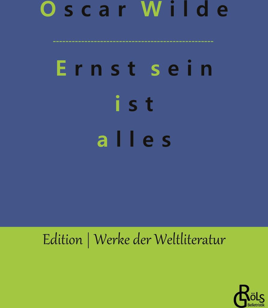 Ernst sein ist alles