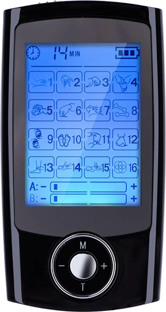 Avizar Phoenix Électrostimulateur Taille Casque LCD 16 Modes Noir - 2