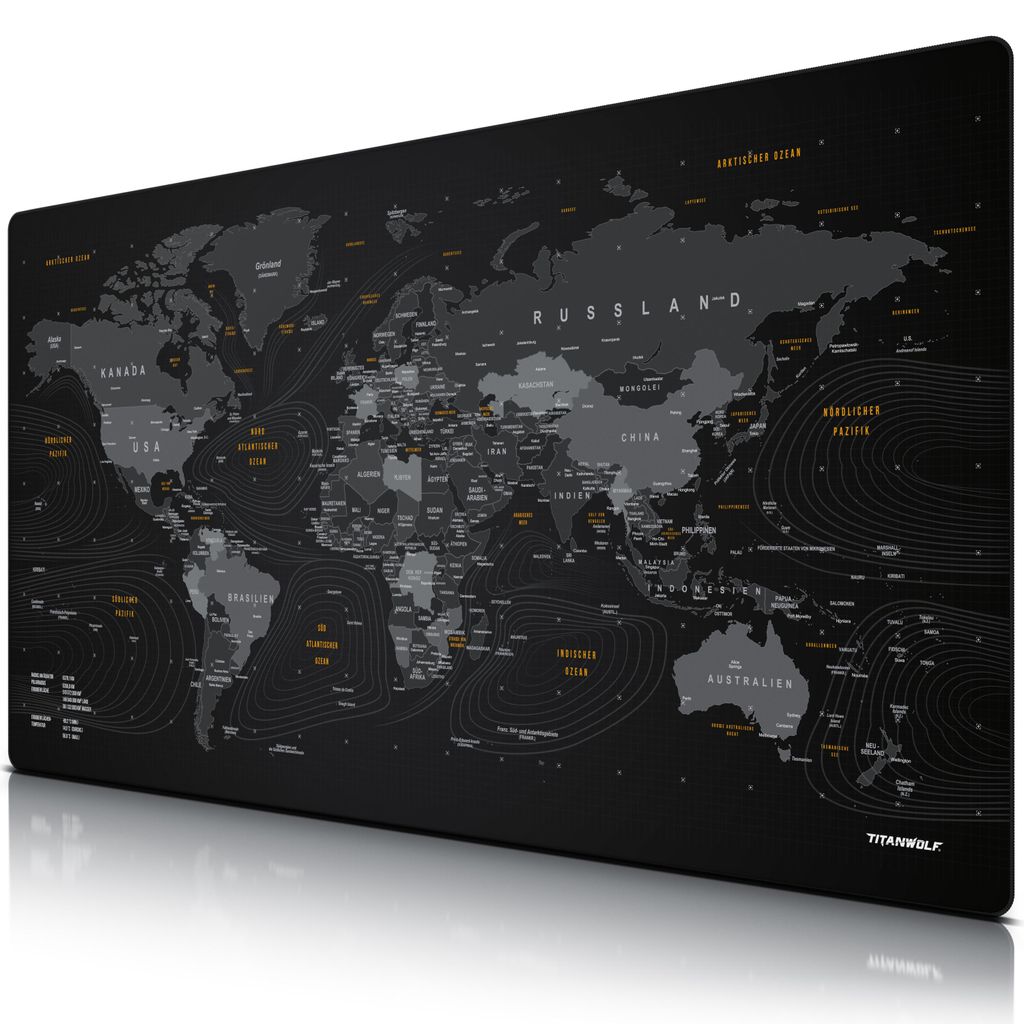 Tapis de souris Titanwolf Gaming, XXXL 1500 x 800 x 3 mm Image du produit 