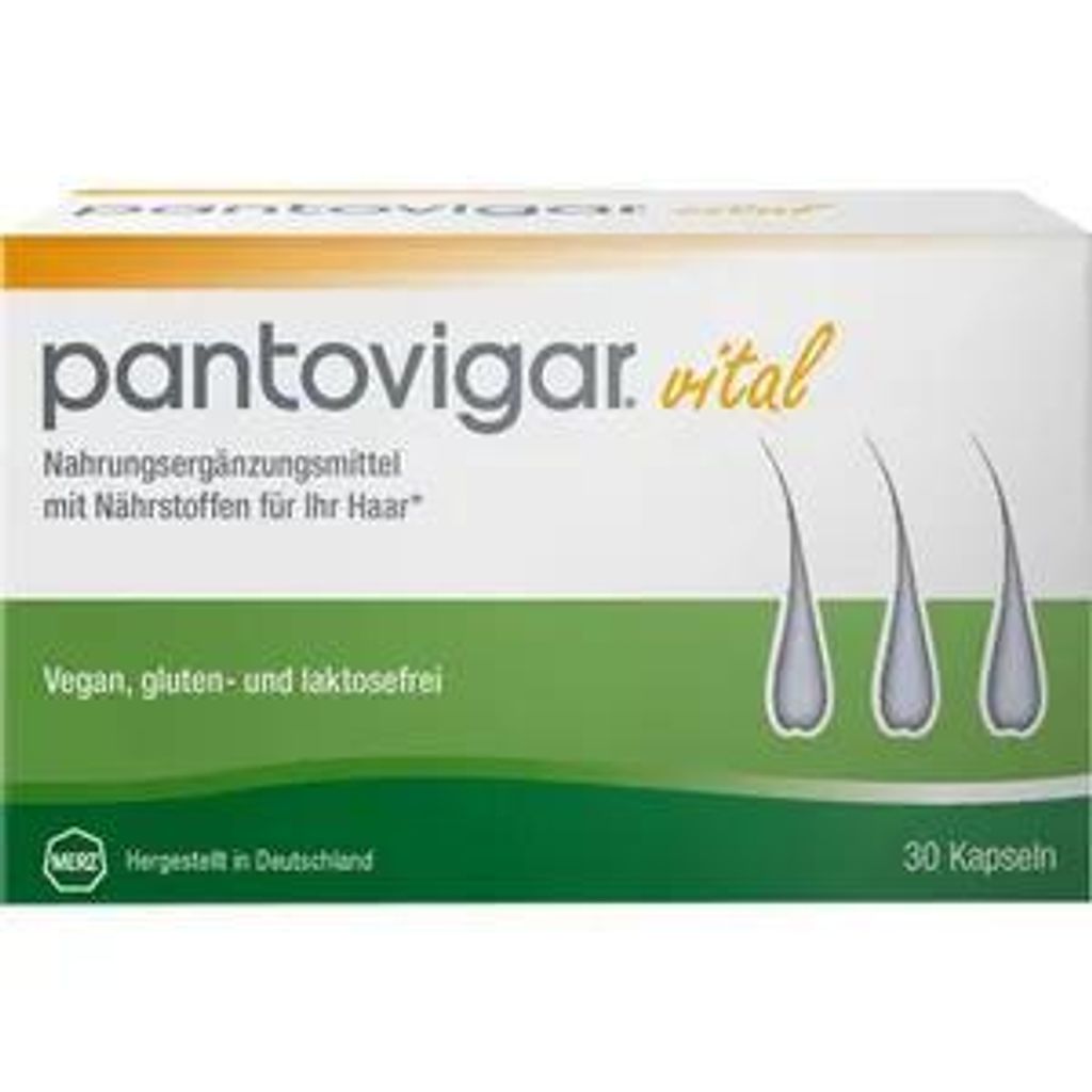 Pantovigar Vital capsules met voedingsstoffen voor het Productafbeelding 