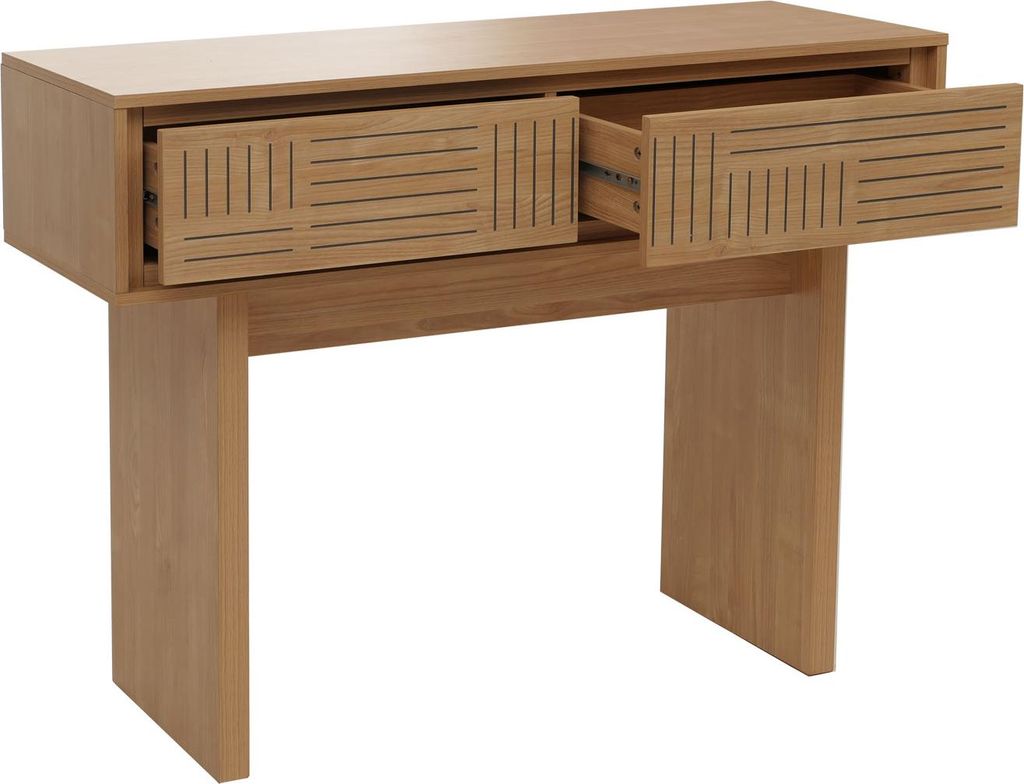 Konzolový stolík HWC-O31, telefónny stolík odkladací Obrázok produktu 
