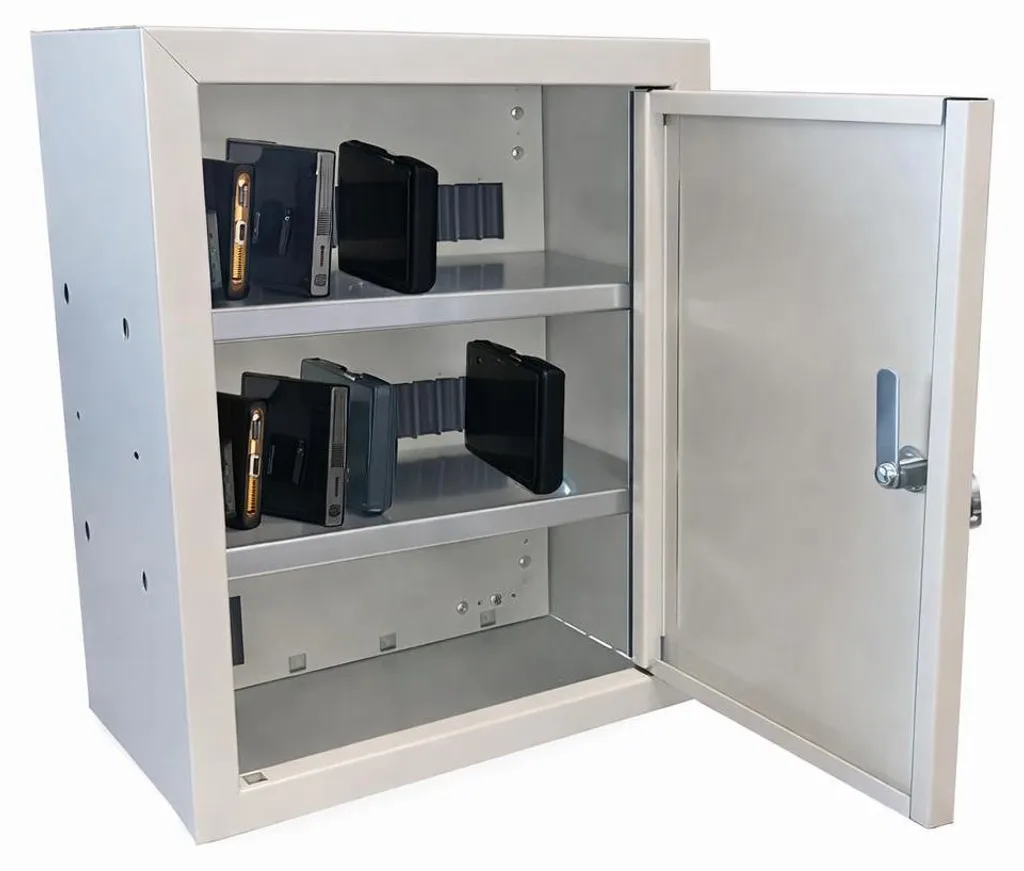 Armoire de sécurité contre le vol de téléphone portable avec fente et clés
