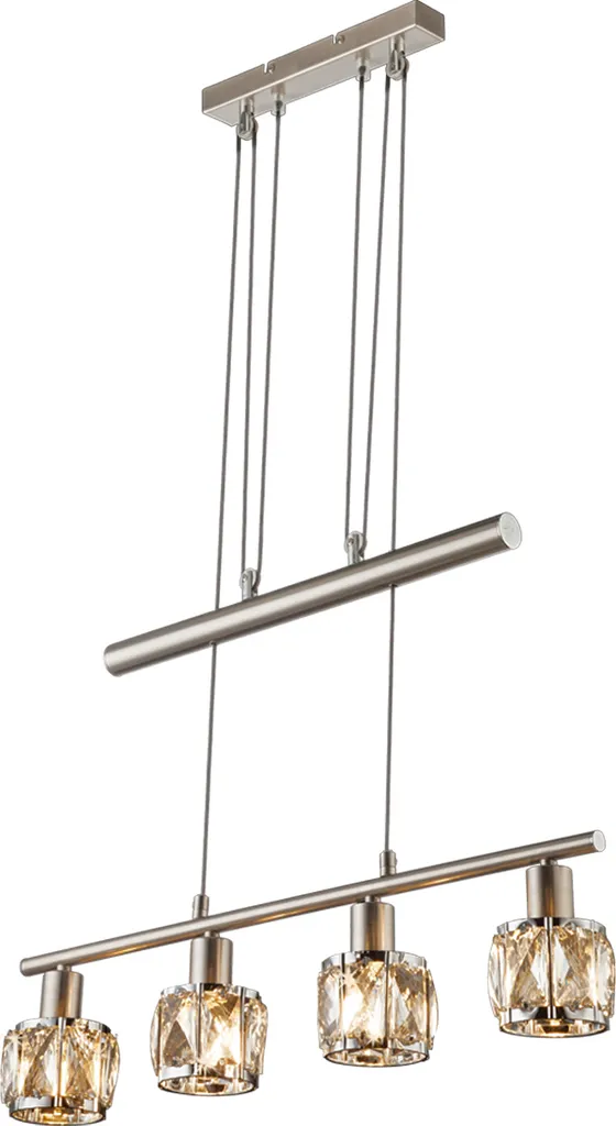 Globo Kris Lampadario Argento Cristallo 60cm - Trend Arredo Casa 2026 - 10