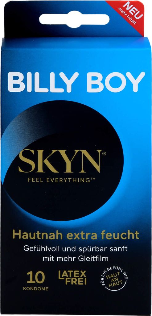 BILLY BOY SKYN Kondome Hautnah extra f. latexfrei  10er Produktbild 