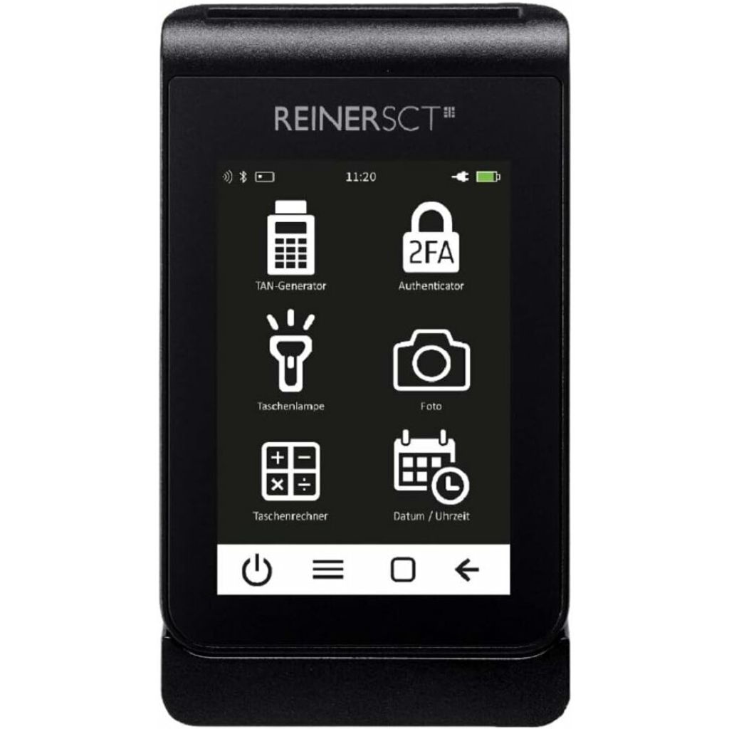 ReinerSCT tanJack deluxe - TAN-Generator - Schwarz Produktbild 