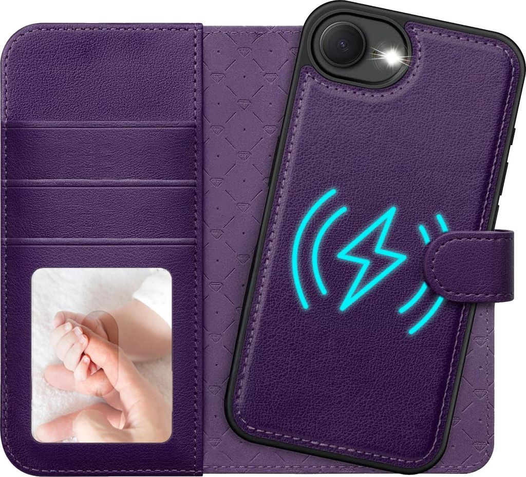 Etui magnetyczne 2 w 1 do telefonu iPhone 17e / iPhone 16e, Zdjęcie produktu 