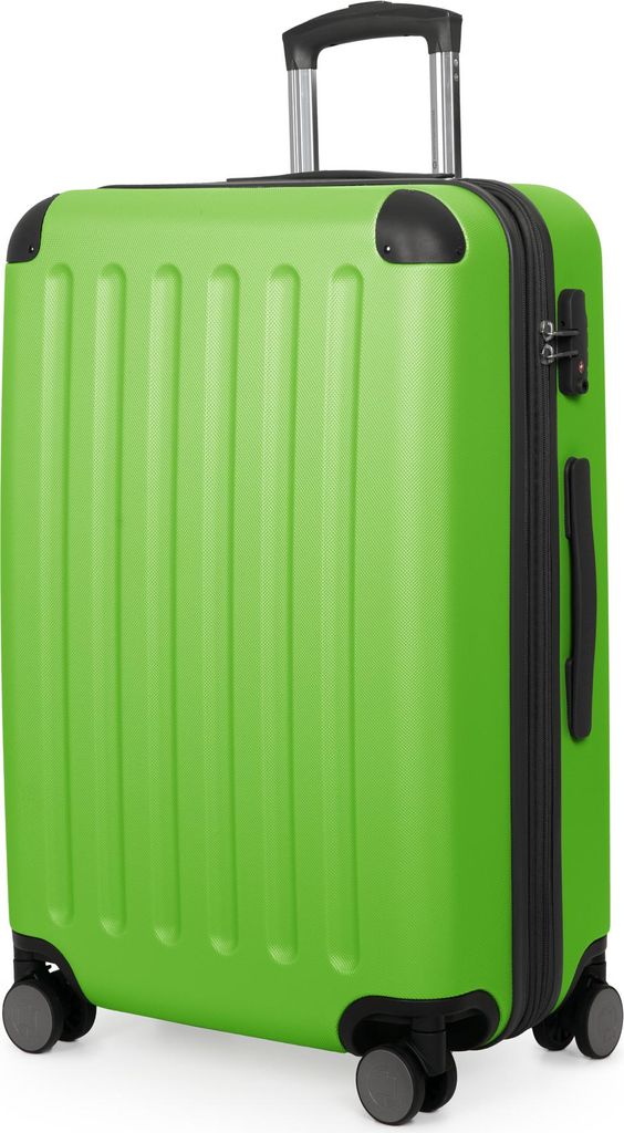 HAUPTSTADTKOFFER Spree - Trolley 65cm mit Erweiterung, Hardshell Suitcase, Check-In Reisekoffer Gepäck 20 kg 4 Rollen, Hartschalen-Koffer TSA, 74L...