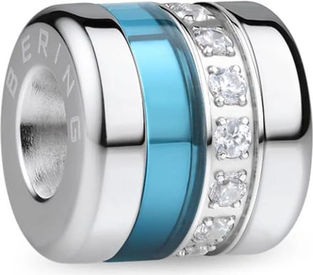 Charm Bering BestFriend-4 Acier Anti-Ternissement et Pierres Fixes