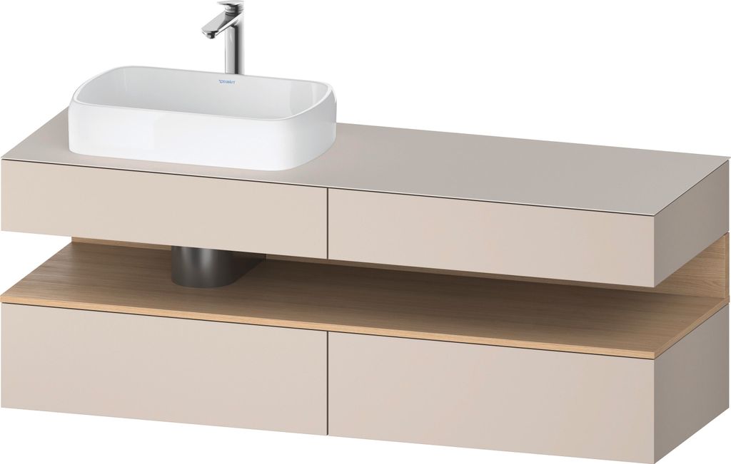 DURAVIT QA4777030910010 QTG KWTU WH Ek. 1600x550x600 Tp. Mt.