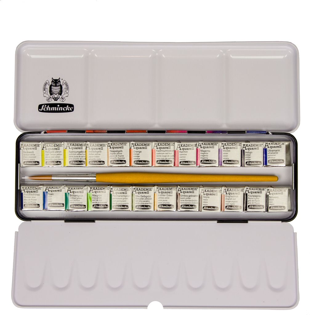 AKADEMIE Aquarellkasten Schmincke Airbrush City Edition 75 Produktbild 