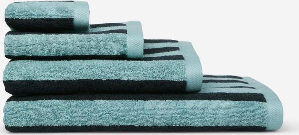 Marc O' Polo Handtuch Heritage Farbe Aquamarine Größe 50x100