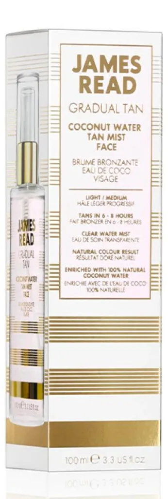 Brume Visage James Read : Autobronzant au Coco sans Traces ni Teint Orangé