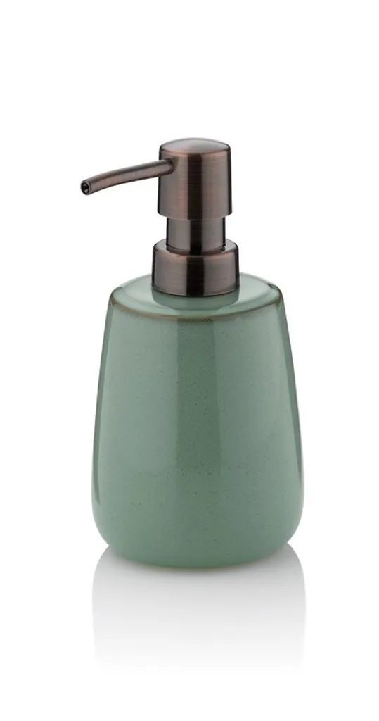Dispenser Sapone Kela Liana Verde Abete - Ceramica di Design