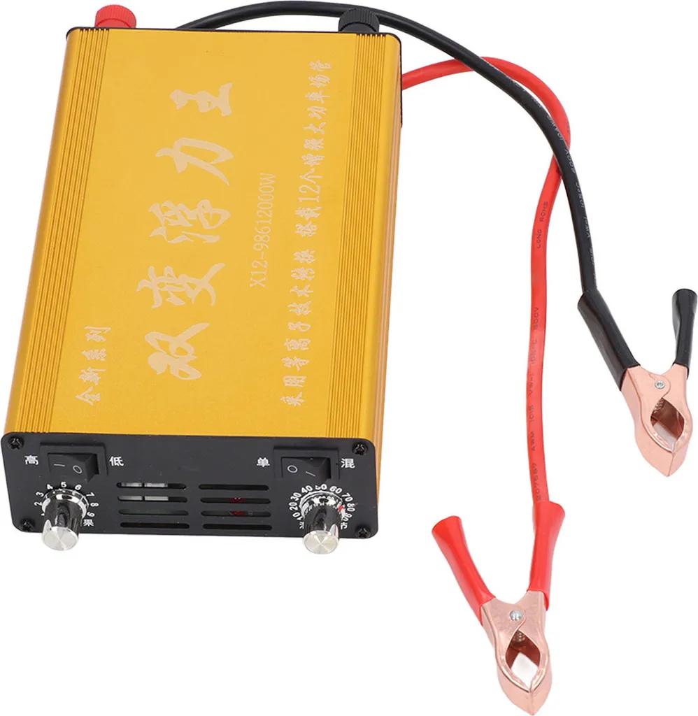 Transformateur 12V 220V 12000W Idéal pour Camping-Car et Site Isolé