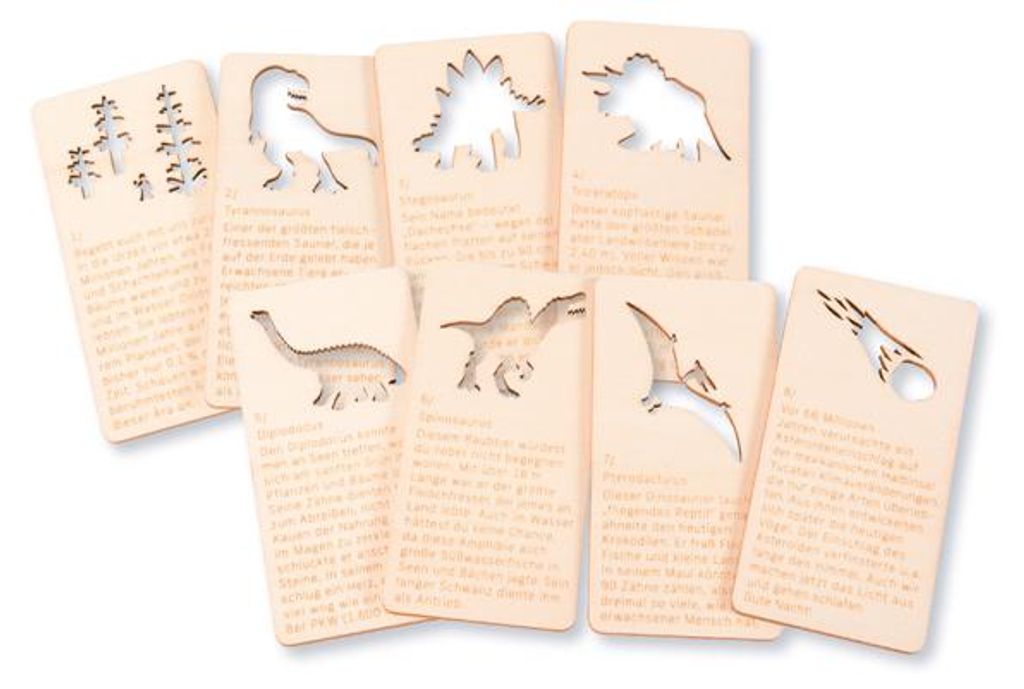 EDUPLAY 120955 Schattenspiel Dinosaurier
