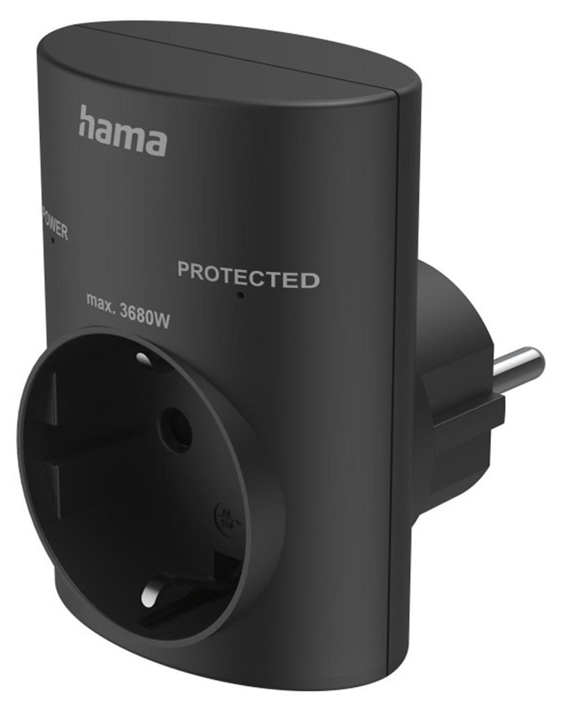 Hama 00223325, C7, C7, Recht, Recht, 250 V, 16 A Productafbeelding 