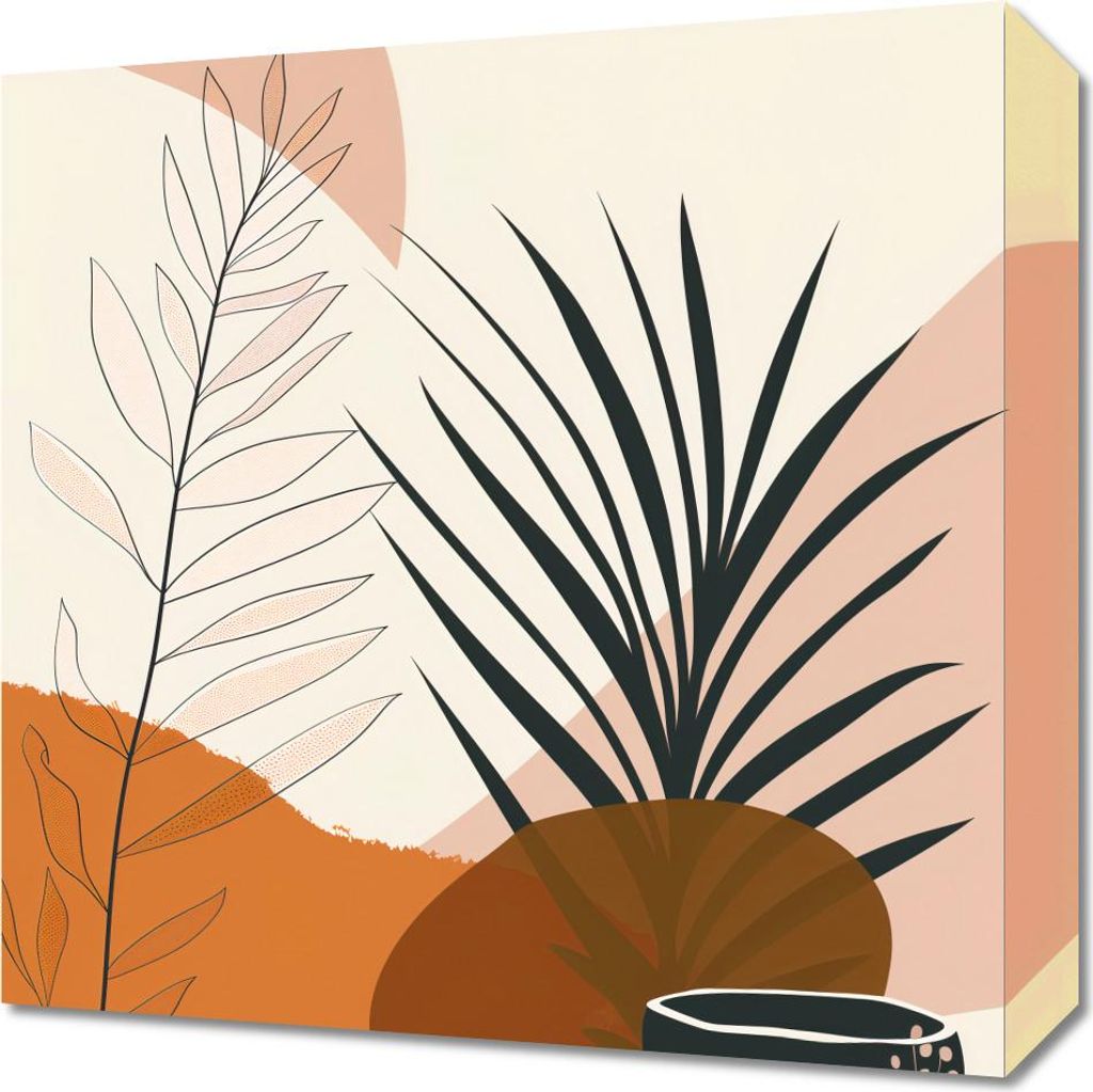 Bild 40x40cm Zen Harmonie