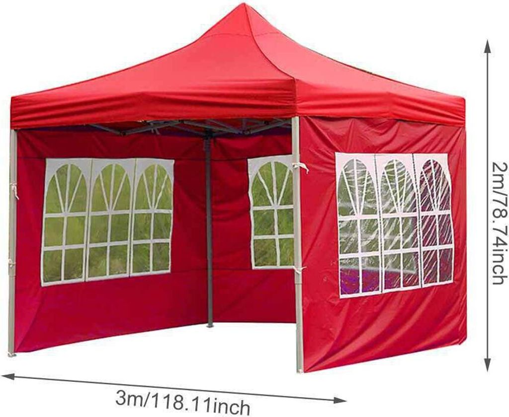 Tianbi Zelt Seitenwand & Dach | Oxford Stoff Sonnenschutz | 2m Höhe Für 3x3 Meter Zelte