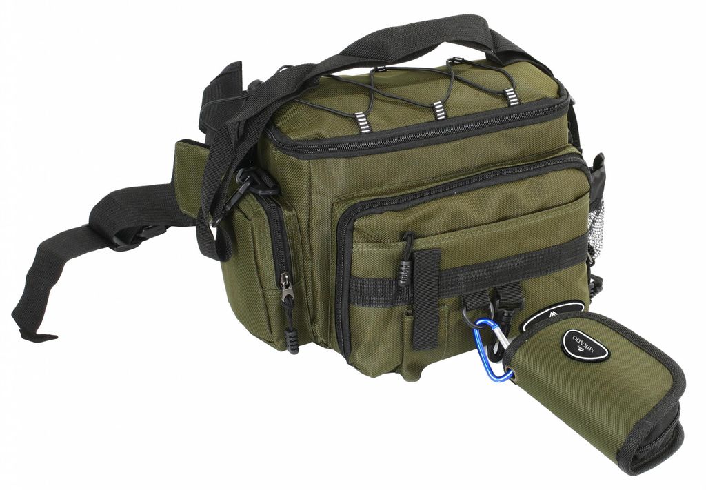 Mikado Fishing Small Angeltasche Grün  Grün One Size Produktbild 