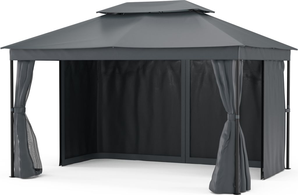Blumfeldt Mondo Dual Pavilion 3x4 - dvojitá střecha a sítě Obrázek produktu 