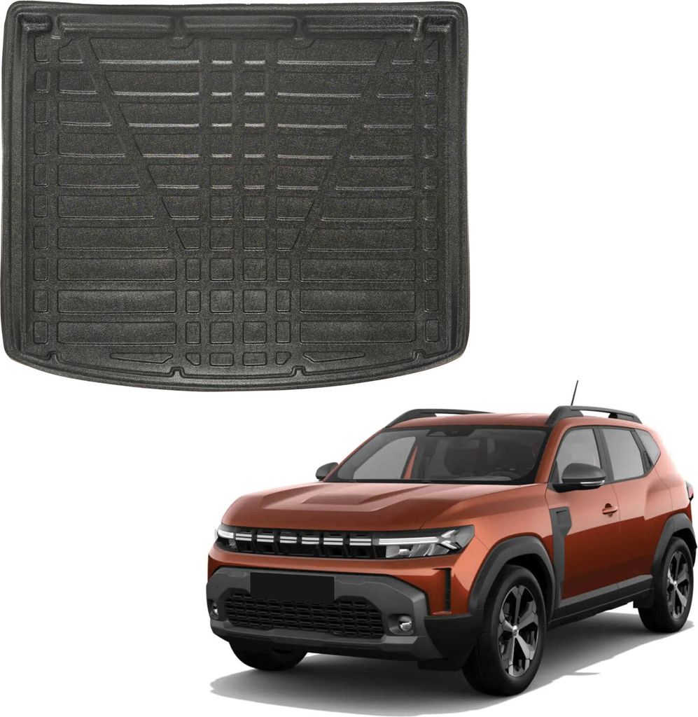Tapis De Coffre Sur Mesure Pour Dacia Duster 3 Depuis 2024, Image du produit 