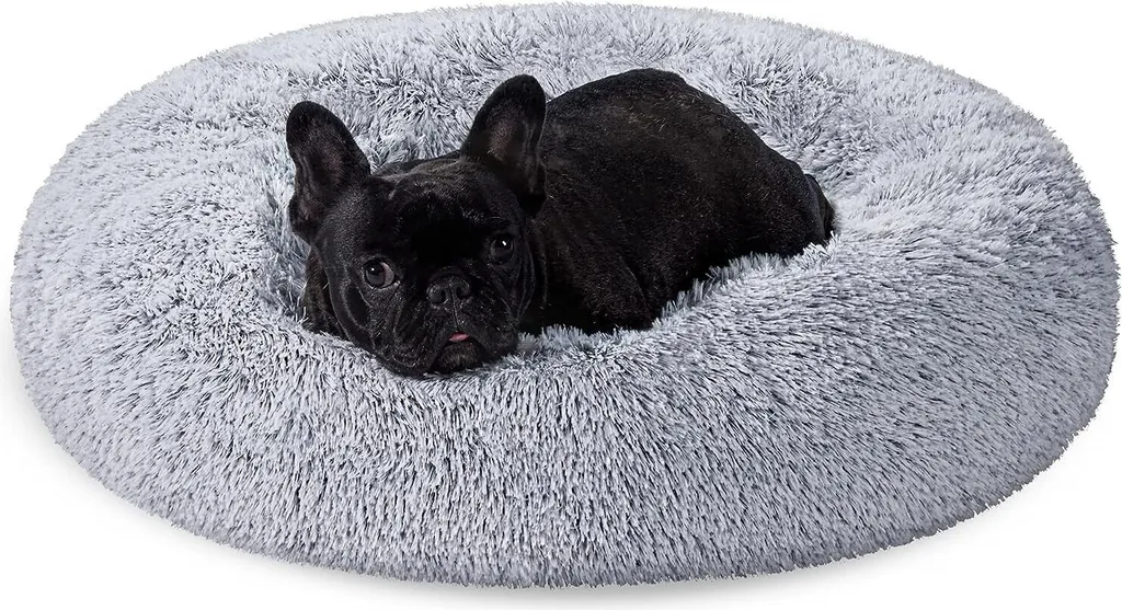 Letto grigio per cani o gatti 70 cm